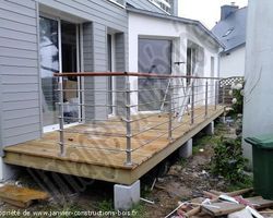 Janvier Constructions Bois - Trégastel - Extension bois par la toiture